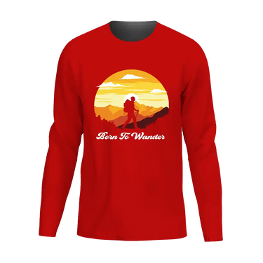 Born To Wander Men Long Sleeve Shirt